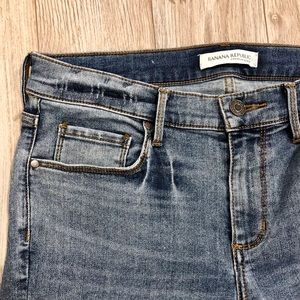 Banana Republic Distressed Skinny Jeans